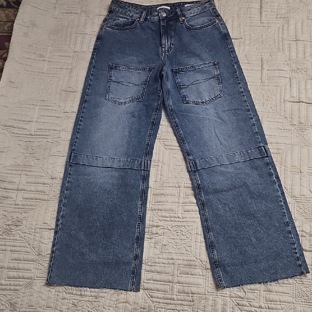⚜️Forever 21 Dark Blue Flare Jeans